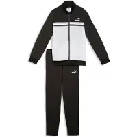 Puma Survêtement noir / blanc