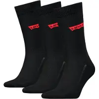Levi's Chaussettes - 3 Pack - Regular Cut - Noir - - 39/42 - Chaussettes