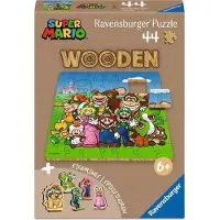 Ravensburger Super Mario, en bois, 44 pièces, inspiré des dessins animés, à partir de 6 ans