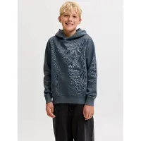 Jack & Jones Junior Sweat 'JJEStar' bleu foncé / blanc