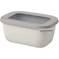 Mepal Boîte à provisions CIRQULA, Boîte de conservation, Blanc