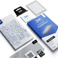 3mk Protection hybrid glass Flexible 2.5D for iPhone 12 Mini (1 pcs, Apple iPhone 12 mini), Téléphone portable : film de protection, Transparent