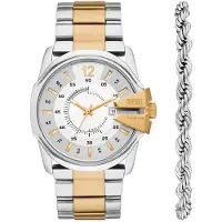 Diesel Master Chief, Argent, (Horloge analogique, 45 mm)