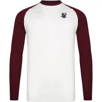 SikSilk T-Shirt cyclamen / blanc