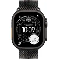 Apple MGHR4ZM/A accessoire intelligent à porter sur soi Bande Noir Titane
