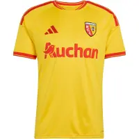 Adidas Maillot 'RC Lens 26/27' jaune / rouge / rouge foncé / blanc