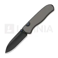 Kizer Cutlery Couteau pliant Drop Bear Zero Elmax, Gray Aluminum, DLC
