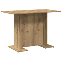 vidaXL Table de salle à manger Chêne Artisan 110x60x75 cm Bois composite