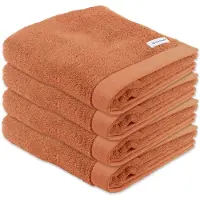 Tom Tailor Serviette corail / blanc