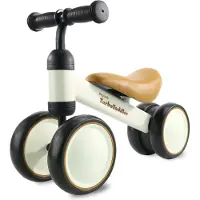 LifeGoods Trottinettes pour enfants - - A partir de 1 an - Crème