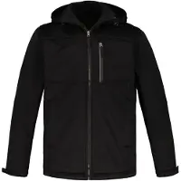 JP 1880 Regular Fit Veste softshell noir, Unicolore