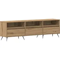 vidaXL Meubles TV, 150 x 30 x 44,5 cm, bois imitation chêne artisanal