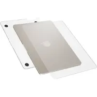EPICO Coque fine (13", Apple), Sac pour notebook, Transparent