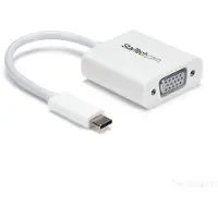 StarTech.com .COM Adaptateur USB-C vers VGA - Convertisseur USB Type-C vers VGA vidéo - Blanc
