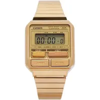 Casio A120weg-9aef Woman Watch Doré Femme