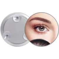 INF Miroir de maquillage grossissant 30x - Blanc, ventouses portables