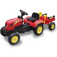DevesSport Pedal Tractor Rouge 3 Years Enfants
