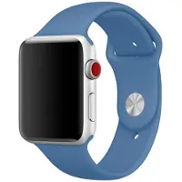 Apple Bracelet Sport pour Watch Series 1 - 9 / SE (38/40/41 mm) - Taille S/M - Denim Blue