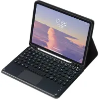 INF Étui Clavier Bluetooth pour Galaxy Tab S7 FE Le noir