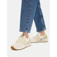 New Balance Séparateur d'orteils '574' jaune d'or / taupe / greige