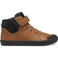 Geox Baskets montantes enfant J GISLI BOY garcons - Marron - 31
