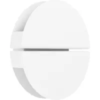 Eglo Applique murale LED pour l'extérieur Vascella, applique murale d'extérieur avec éclairage indirect, lampe d'extérieur ronde, spot mural, blanc chaud - blanc froid, IP44, Ø 18 cm