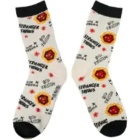 Cinereplicas Ensemble de chaussettes Stranger Things – 3 paires – Hellfire Club unisexe