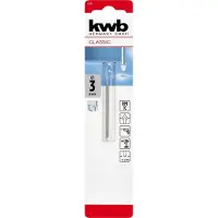 Kwb Foret pour verre 3 mm