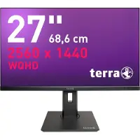 Terra 3030223 computer monitor 68.6 cm (27") 2560 x 1440 pixels Wide Quad HD LCD Black