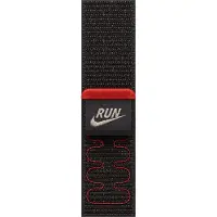 Apple Bracelet Nike Sport Loop pour Watch Series 1 - 9 / SE (38/40/41 mm) - Midnight Black