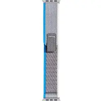 BigBen Interactive Bracelet Apple Watch 42-44-45-49mm Trail 155 à 210mm Gris et Bleu Bigben