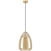 Eglo Suspension ambre Alobrase Ø 30 cm