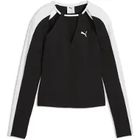 Puma T7 Slim Cut-outs Long Sleeve T-shirt Noir L Femme