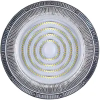 EDM 100w 6400k 10000 Lumens 26 X 4.5 Cm Pendant Light Gris