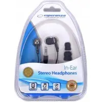 Esperanza Écouteurs intra-auriculaires EH125 Noir Graphite