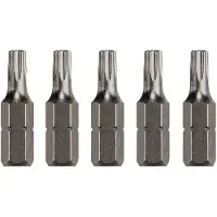 Kwb 120215 Embout hexagonal Acier au chrome-vanadium 5 pces