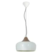 Näve Lampe suspendue en métal / ivoire