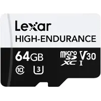 Lexar High-Endurance 64 Go MicroSDXC UHS-I Classe 10