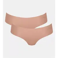 Sloggi Culottes & slips ZERO Microfibre 2.0 Hipster PACK DE 2 femmes - Beige - EU M
