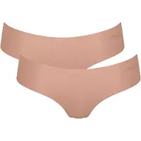 Sloggi Culottes & slips ZERO Microfibre 2.0 Hipster PACK DE 2 femmes - Beige - EU L