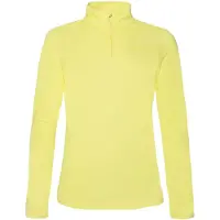 Protest Fabriz Half Zip Fleece Jaune L Femme