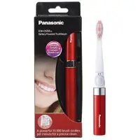 Panasonic Brosse à dents sonique EW-DS90-R503 – Rouge – Format de poche – Garantie italienne