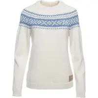 Dale of Norway Vågsøy, sweater, femmes, blanc/bleu clair