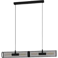 Eglo Lampe suspendue pour salle à manger Redcliffe noir