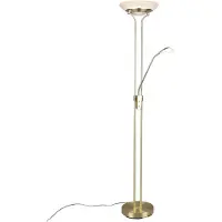 TRIO Lampadaire LED ORSON 27 W 2700 lm 3000 K + 4,5 W 450 lm 3000 K or