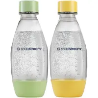 SodaStream Bouteille en plastique Fuse DWS 0,5 l (verte + jaune)