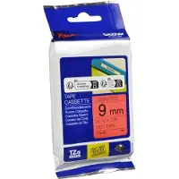 Brother TZe-421 - (9 mm) - Noir sur rouge - Ruban