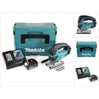 Makita DJV 180 RF1J Scie sauteuse pendule sans fil 18V + 1x Batterie 3,0Ah + Chargeur + Coffret Makpac