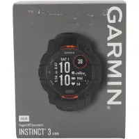Garmin Instinct 3 50mm SOLAR smartwatch noir