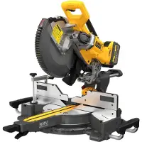 DeWalt Scie à onglets XR FLEXVOLT 54V 3Ah/9Ah Li-Ion 305mm DCS781X2-QW Brushless